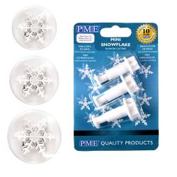 SET 3 SNOWFLAKE CUTTER WITH PME EJECTOR ( SF709 )