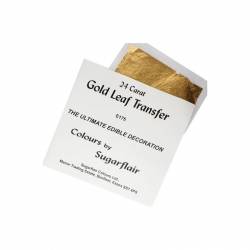 FEUILLE D'OR ALIMENTAIRE 24 CARATS SUGARFLAIR (G101)