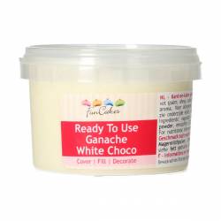 FUNCAKES READY TO USE GANACHE WHITE CHOCO 260GR.(FC3025)