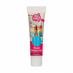 FUNCAKES EDIBLE FUNCOLOURS GEL - TURQUOISE- 30GR(F44160)