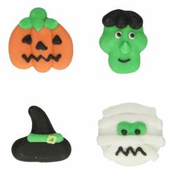 FUNCAKES SET 12 UNIDADES DECORACIONES HALLOWEEN  ( F50255 )