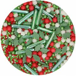 FUNCAKES SPRINKLE MEDLEY HOLIDAY 65 GRAMOS ( F51270 )