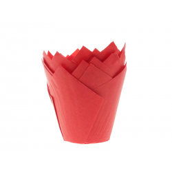 MUFFIN CAPSULES RED 36 PIECES HOUSE OF MARIE