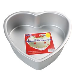HEART CAKE MOULD 30 X 7.5 CM. PME ( HRT123 )