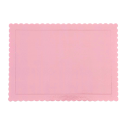 EXTRA-STRONG RECTANGULAR BABY PINK TRAY 30 X 40 X 3 MM....