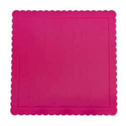 50 UDS EXTRA-STRONG FUCSHIA SQUARE TRAY 20 X 20 X 3 MM....