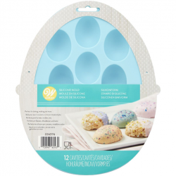 SILICONE MOULD EASTER EGG WILTON ( 03-0-0116 )