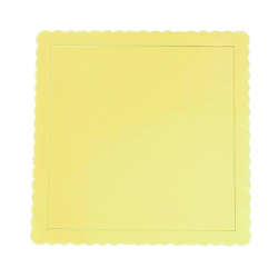 100 uds EXTRA-STRONG GOLD SQUARE TRAY 20 X 20 X 3 MM....
