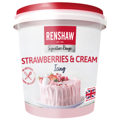 EXPIRY DATE 31/08/2022 - STRAWBERRY AND CREAM ICING 400...