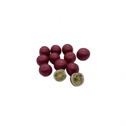 MAXI RED CEREAL BALLS-WHITE CHOCOLATE-CARAMEL (22 MM) 90...