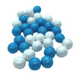 BLUE BALLS AND CEREAL PEARLS-WHITE CHOCOLATE-CARAMEL (12...