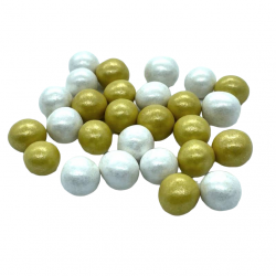 MAXI CEREAL BEADS-WHITE CHOCOLATE-CARAMEL (22 MM) 90 GR...