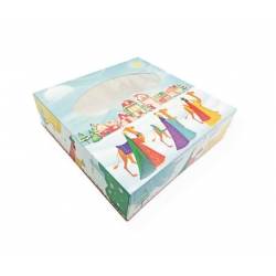 BOX ROSCON "REYES MAGOS" 31 X 8 CM. HEIGHT