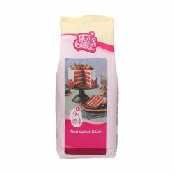 FUNCAKES ROTE SAMTMISCHUNG 1KG ( F10565)