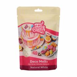 FUNCAKES DECO MELTS NATURAL WHITE (WITHOUT E171) 250...