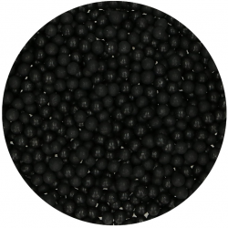 FUNCAKES BLACK SOFT PEARLS MEDIUM GRAMS ( F51815 )