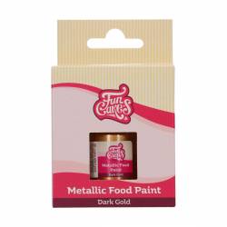 Spray métallique Pearl 100ml Funcakes - Perle Dorée
