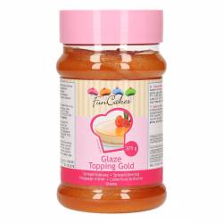 GLAZE TOPPING OURO-375GR (54490)