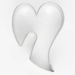 DECORATIVE HEART BISCUIT CUTTER 5.5 CM ( K055134 )