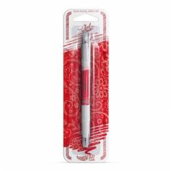 DATE D'EXPIRATION 30/04/2024 - ART PEN DOUBLE-ENDED RED...