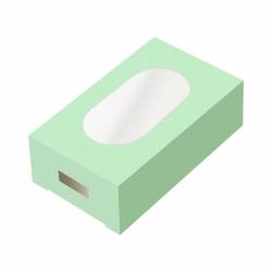 PACK 10 PASTEL GREEN CAKESICLE BOXES SIMPLY MAKING...
