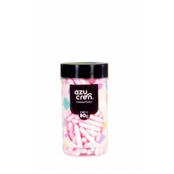 BÂTONS DE SUCRE ROSE PASTEL 80 GRAMMES AZUCREN