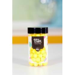 SUPERBOULE DE SUCRE JAUNE PASTEL 10 MM 90 GRAMMES AZUCREN