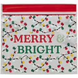 PAQUET DE 20 SACS WILTON MERRY & BRIGHT (05-0-0161)