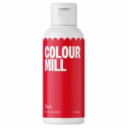 COLORANT MELANGE D'HUILE ROUGE COLOUR MILL 100 GR...