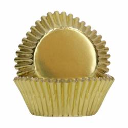 FUNCAKES 48 CAPSULES METALLIC GOLD (F84435)