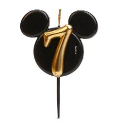 GEBURTSTAGKERZEN MICKEY MOUSE OHREN Nº 7- 8.5 CM DEKORA (...