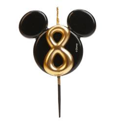 GEBURTSTAGKERZEN MICKEY MOUSE OHREN Nº 8- 8.5 CM DEKORA (...