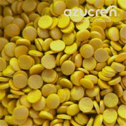 YELLOW CONFETTI AZUCREN 700 GRAMS - E171 FREE