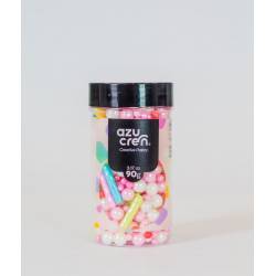 SPRINKLE "MIX PASTEL METALICO"  90 GRAMM AZUCREN