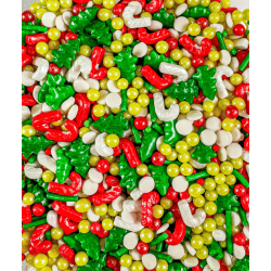 SPRINKLE "MIX ARBOL DE NAVIDAD" 700 GRAMS AZUCREN