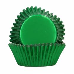 FUNCAKES 48 CÁPSULAS VERDE METÁLICO (F84460)