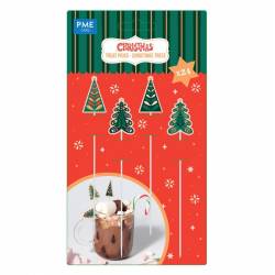 BÂTONS DE NOËL - ARBRES 24 PCS PME (CH24LSK090)