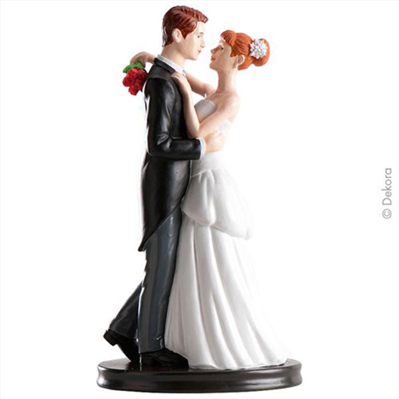 WEDDING COUPLE 19 CM. HEIGHT DEKORA ( 305001 )