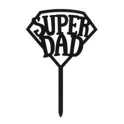 TOPPER SUPER DAD DEKORA (354175)