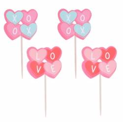 24 TOPPERS CANDY HEARTS PME (VD24TOP019)