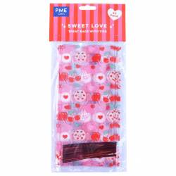 20 ‘SWEET LOVE’ VALENTINE'S DAY CANDY BAGS PME (VD24TB036)