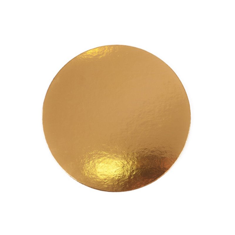 GOLD DISC 22.5 CM. FORMAT THICKNESS 1 MM.