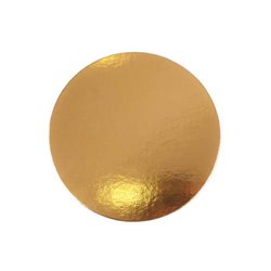 GOLD DISC 28 CM. FORMAT THICKNESS 1 MM.