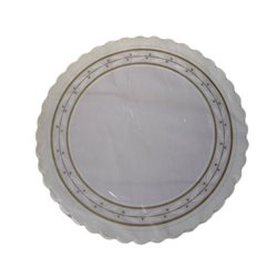 LA PARAFFINE BLANCHE MESURE 42 CM. PAQUET DE 100 UNITÉS