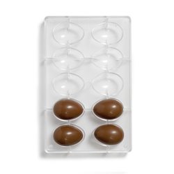 MOULD 10 UNITS FOR CHOCOLATE EGG DECORATION (0050050)
