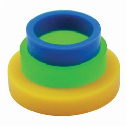 SET 3 RUBBERS FOR PME ROLLER 25 MM. ( PPR02 )