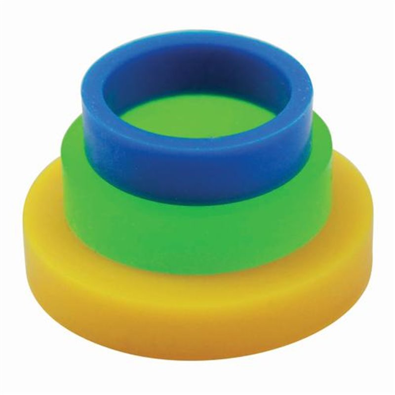 SET 3 RUBBERS FOR PME ROLLER 25 MM. ( PPR02 )