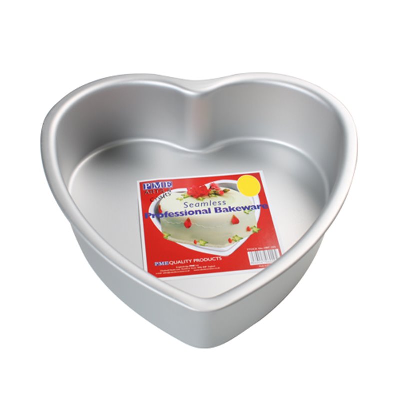 HEART CAKE MOULD 35,5 X 5 CM. HEIGHT PME ( HRT142 )