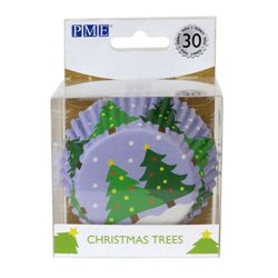 METALLIC CAPSULES CHRISTMAS TREE 30 UNITS PME ( BC802 )