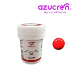 COLORANTE ROJO ( RED ) AZUCREN 30 GRAMOS